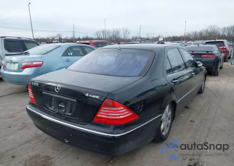 2004 Mercedes-Benz S 430 4Matic z USA, uszkodzony, nr VIN WDBNG83J24A427408